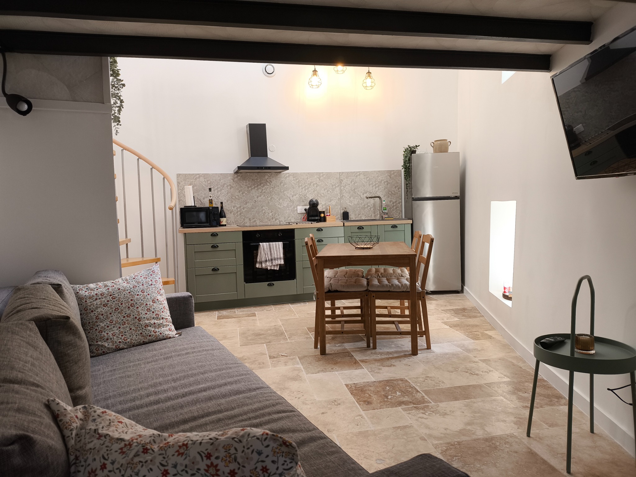 Cuisine Gîte de la Cheminée